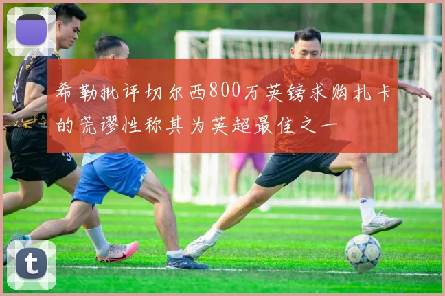 希勒批评切尔西800万英镑求购扎卡的荒谬性称其为英超最佳之一